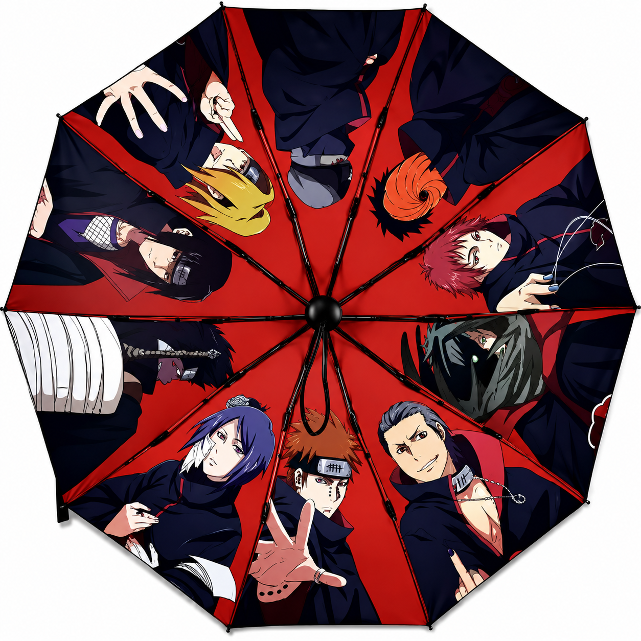 Paraguas Akatsuki Premium de 10 Huesos