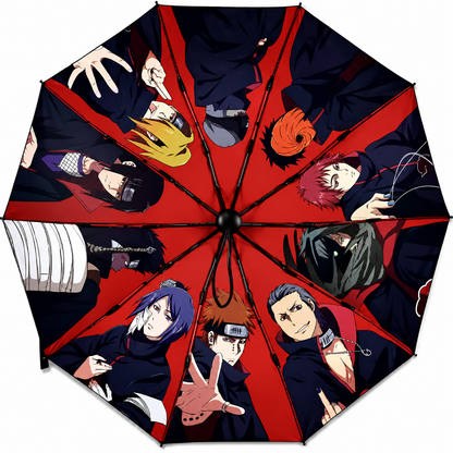 Paraguas Akatsuki Premium de 10 Huesos